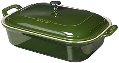 Cast Iron Rectangular Baker - Basil by Staub