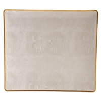 Sauvage Or Rectangular Tray by Bernardaud