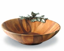 Song Bird Serving Bowl  by Vagabond House