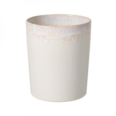 Taormina White Waste Basket by Casafina