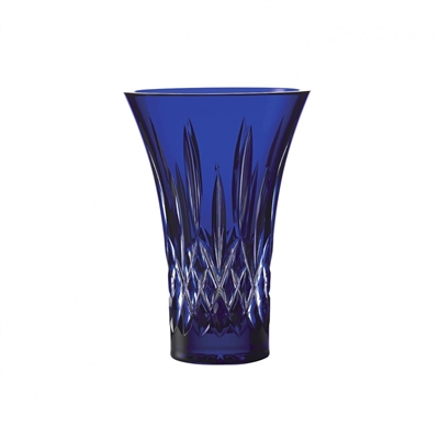 Lismore 8" Blue Flared Vase by Waterford Crystal