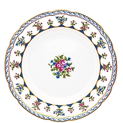 Chateaubriand Blue Bread and Butter Plate by Bernardaud