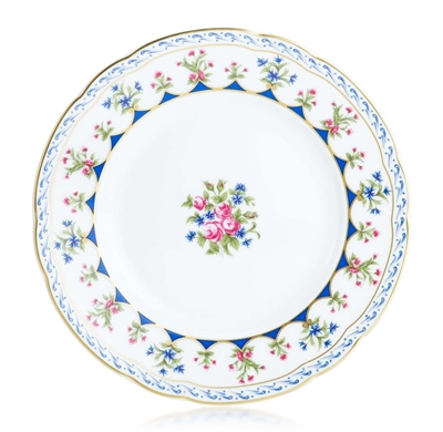 Chateaubriand Blue Salad Plate by Bernardaud