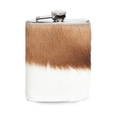 Springbok Hide Hipflask by Ngala Trading Co.