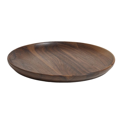 20" Round Platter Walnut by Andrew Pearce