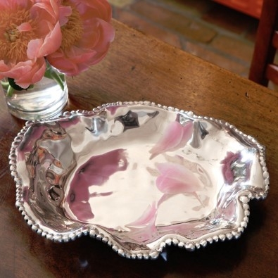 Organic Pearl Bari Oval Platter (Medium) by Beatriz Ball