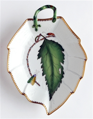 Green Leaf Leaf Dish by Anna Weatherley