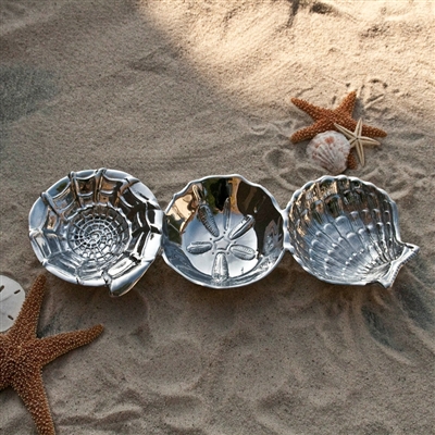 Ocean Shell Triple Dip by Beatriz Ball