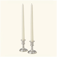 Prato Candlestick Holders by Match Pewter