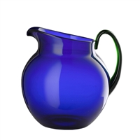 Palla Transparent Blue Pitcher by Mario Luca Giusti