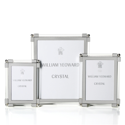 Classic Clear Glass Frames by William Yeoward