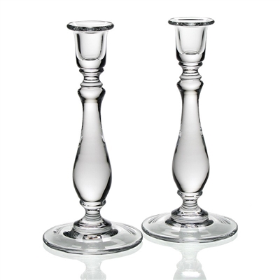 Meryl Candlesticks - Pair (10") by William Yeoward Crystal