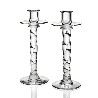 Bobby Candlestick Pair (12") by William Yeoward Crystal