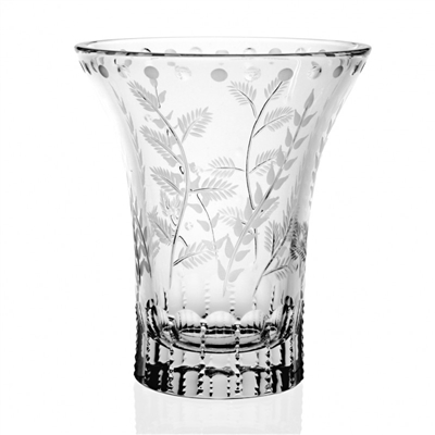 Fern Tulip Vase 6" by William Yeoward Crystal