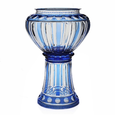 Azzura Centrepiece Bowl & Pedestal - Limited Edition by William Yeoward Crystal