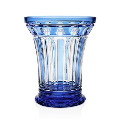 Azzura Pedestal Vase - Limited Edition by William Yeoward Crystal