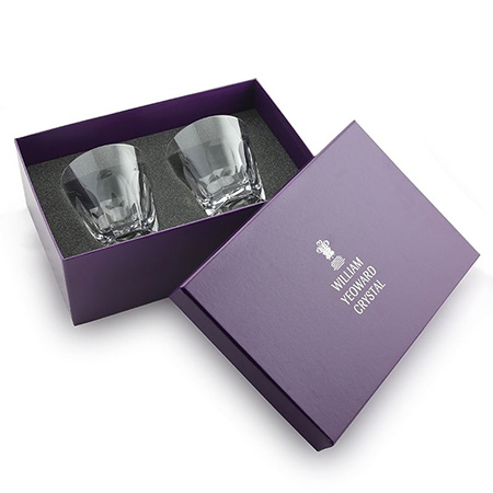 Iona Gift Box of 2 Double Old Fashioned Tumblers by William Yeoward Crystal