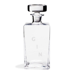 Lillian Square Gin Decanter by William Yeoward American Bar