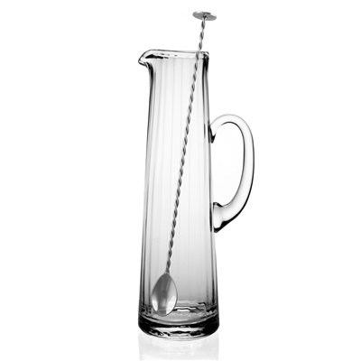 Corinne Tall Cocktail Jug and Spoon by William Yeoward American Bar