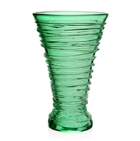 Miranda Seaglass Green Vase 14" by William Yeoward Studio