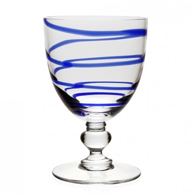 Bella Blue Goblet by William Yeoward Studio