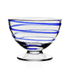 Bella Blue Nut Bowl by William Yeoward Crystal