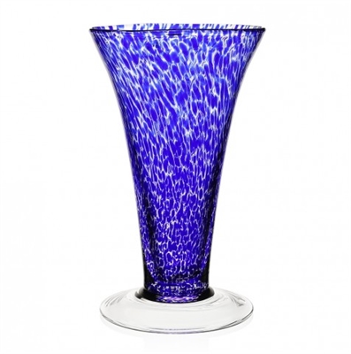 Vanessa Sicilian Blue 11" Vase by William Yeoward Studio