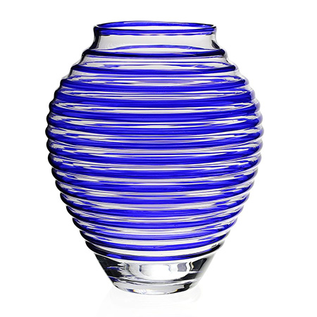 Circe Vase (Blue (16"/40.50cm) by William Yeoward Crystal