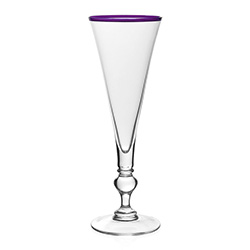 Siena Champagne Flute Amethyst by William Yeoward Crystal