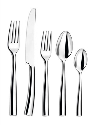 Couzon - Silhouette Stainless Steel Five Piece Place Setting