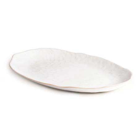 Burlington Cloud Large Oval Platter by Simon Pearce