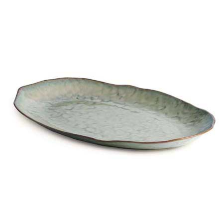 Burlington Moss Glen Large Oval Platter by Simon Pearce