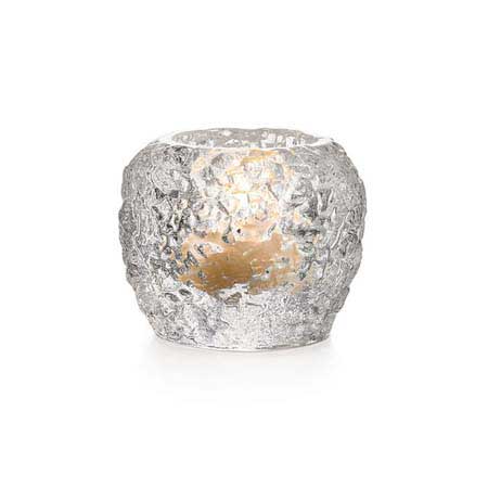 Snowball Tealight in Gift Box by Simon Pearce