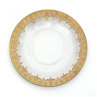 Arte Italica - Vetro Gold Dinner Plate