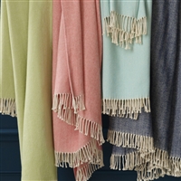 Celine Fringed Throw by SFERRA