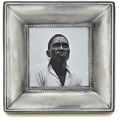 Como Medium Square Frame by Match Pewter