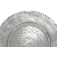 Round Platter (Engraved) by Match Pewter