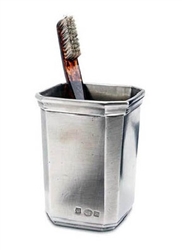 Dolomiti Toothbrush Cup by Match Pewter
