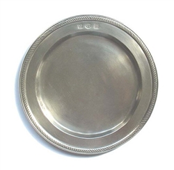Luisa Pewter Bread Plate by Match Pewter