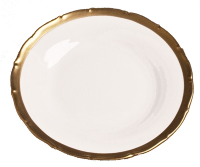 Anna's Golden Patina Salad Plate by Anna Weatherley