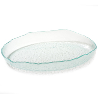 Annieglass - Salt Oval Serving Bowl