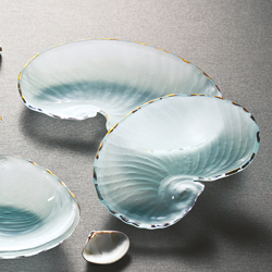 Annieglass - Shells Nautilus