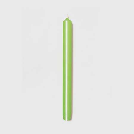 Trudon - Anise Green Royale 1" Diameter Taper Candle - Set of 6