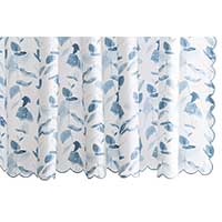 Matouk - Antonia Hazy Blue Shower Curtain - 72" W x 72" L