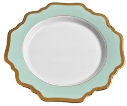 Anna Weatherley - Anna's Palette Aqua Green Dessert Plate