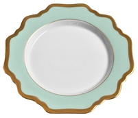 Anna Weatherley - Anna's Palette Aqua Green Bread and Butter Plate