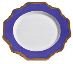 Anna Weatherley - Anna's Palette Indigo Blue Bread and Butter Plate