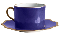 Anna Weatherley - Anna's Palette Indigo Blue Tea Saucer