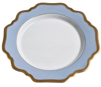 Anna Weatherley - Anna's Palette Sky Blue Dessert Plate