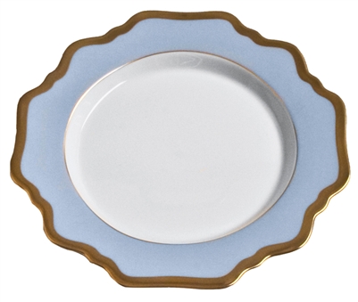 Anna Weatherley - Anna's Palette Sky Blue Bread and Butter Plate